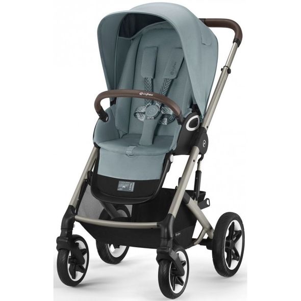 Купити Прогулянкова коляска Cybex Talos S Lux Taupe Sky Blue 21 699 грн недорого, дешево