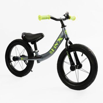 Купити Велобіг 14" Corso Spin-X PX-392-86 (надувні колеса 14 дюймів, підніжка, підставка для ніг) 1 282 грн недорого, дешево