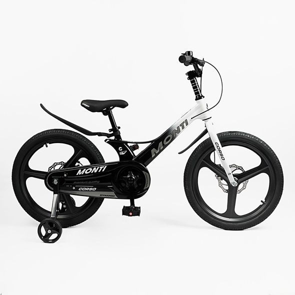 Купити Велосипед дитячий CORSO 20" Monti MT-20360 (магнієва рама, дискові гальма, допоміжні колеса) 6 127 грн недорого, дешево
