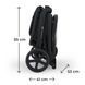 Купити Прогулянкова коляска Kinderkraft Nubi 3 Midnight Black 9 990 грн недорого