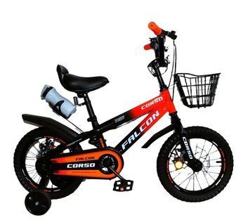 Купить Велосипед детский CORSO 14" Falcon FC-14219 (стальная рама, дисковые тормоза, звонок, бутылочка) 3 151 грн недорого