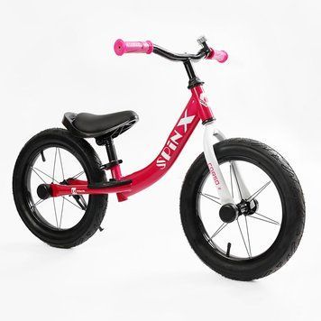 Купити Велобіг 14" Corso Spin-X PX-211-74 (надувні колеса 14 дюймів, підніжка, підставка для ніг) 1 282 грн недорого, дешево