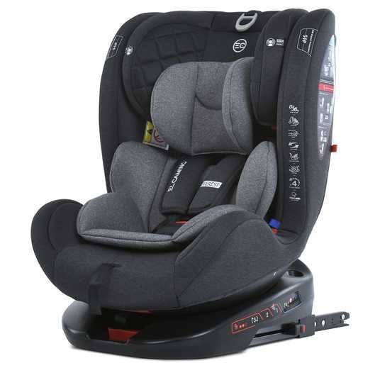 ᐉ Автокресло El Camino Everest ME 1114 Light Gray | Poteshki.com.ua