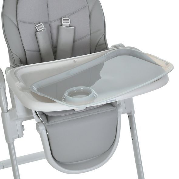 Купить Стульчик для кормления El Camino Crystal ME 1037 Nude Gray 4 357 грн недорого