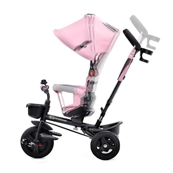 Купити Триколісний велосипед Kinderkraft Aveo Pink 6 490 грн недорого, дешево
