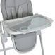 Купить Стульчик для кормления El Camino Crystal ME 1037 Nude Gray 4 357 грн недорого