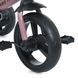 Купити Триколісний велосипед Turbo Trike MT 1001-1 Mauve Pink (поворотне сидіння, складне кермо, колеса PU) 3 350 грн недорого