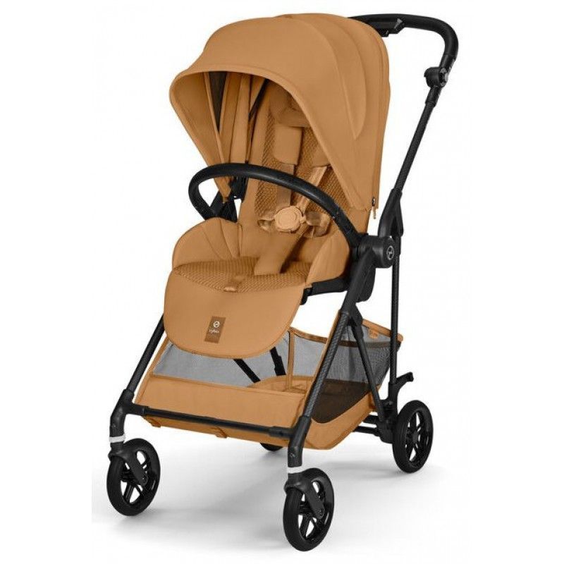 ᐉ Прогулянкова коляска Cybex Melio Carbon 2026 Cinnamon Yellow