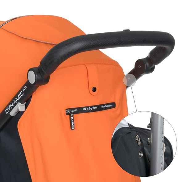 Купити Прогулянкова коляска El Camino Dynamic Pro ME 1053N Orange 5 804 грн недорого, дешево