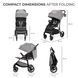 Купить Прогулочная коляска Kinderkraft Trig 2 Grey 5 090 грн недорого