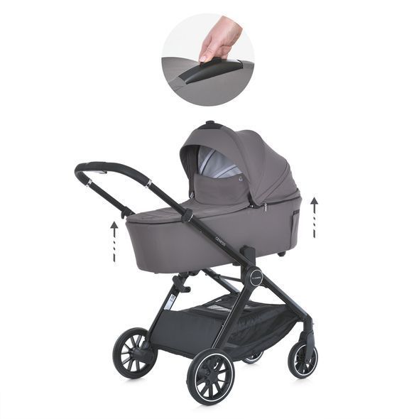 Купить Коляска 2 в 1 El Camino Genesis ME 1126 Taupe Gray 18 458 грн недорого
