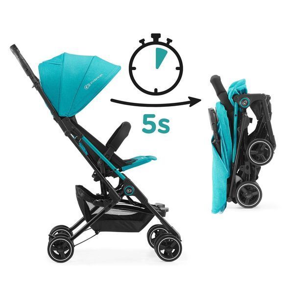 Купить Прогулочная коляска Kinderkraft Mini Dot Turquoise 4 690 грн недорого