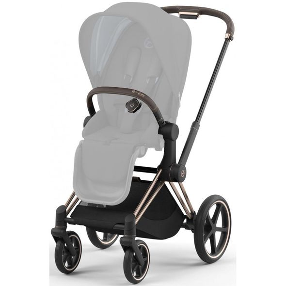 Купити Коляска дитяча 2 в 1 Cybex Priam Blossom Light шасі Rosegold 61 700 грн недорого, дешево