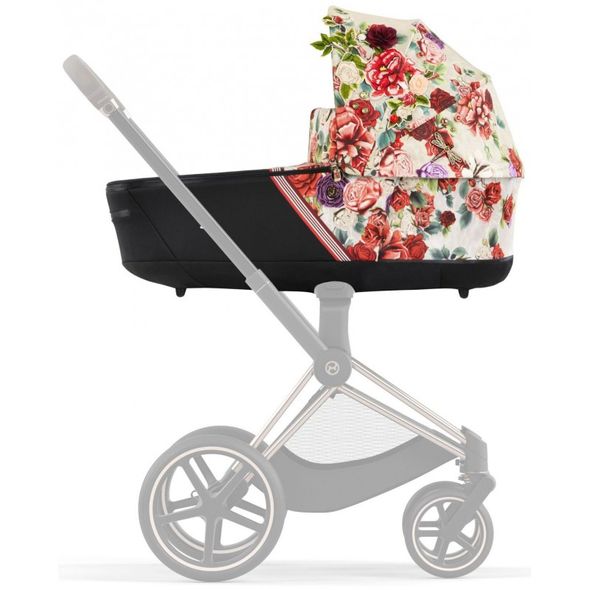 Купити Коляска дитяча 2 в 1 Cybex Priam Blossom Light шасі Rosegold 61 700 грн недорого, дешево