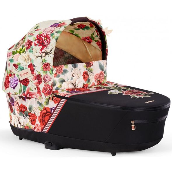 Купити Коляска дитяча 2 в 1 Cybex Priam Blossom Light шасі Rosegold 61 700 грн недорого, дешево