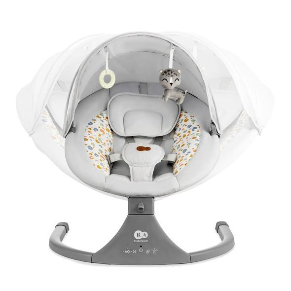 Купить Кресло-качалка Kinderkraft Lumi 2 Light Grey 5 190 грн недорого
