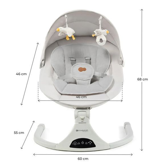 Купити Крісло-гойдалка Kinderkraft Tulsy Beige 5 690 грн недорого, дешево