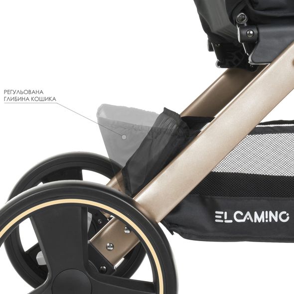Купити Прогулянкова коляска El Camino Dynamic Pro ME 1053G Special Pink 6 184 грн недорого, дешево