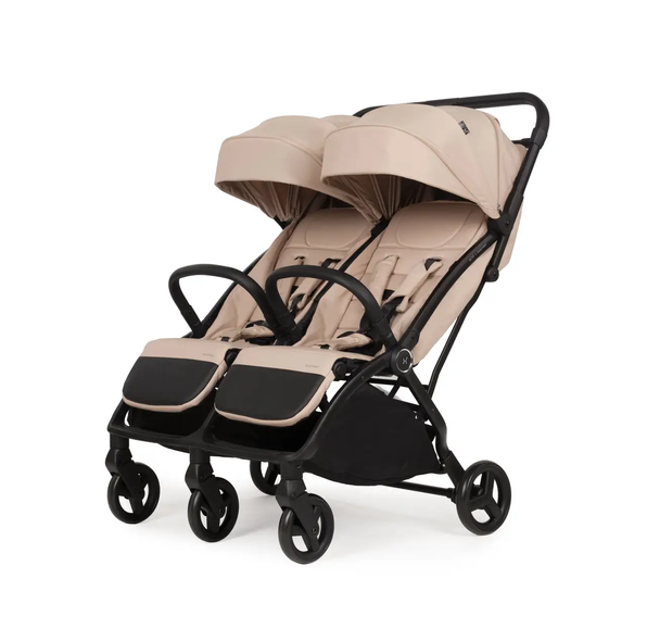 Купить Прогулочная коляска для двойни Adamex Alto beige 12 999 грн недорого