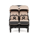 Купить Прогулочная коляска для двойни Adamex Alto beige 12 999 грн недорого
