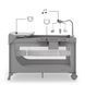 Купити Ліжко-манеж з пеленатором Kinderkraft Leody Up Grey 6 390 грн недорого