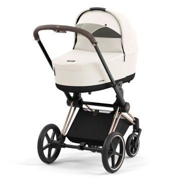 Купить Коляска 2 в 1 Cybex Priam Off White шасси Rosegold 53 500 грн недорого