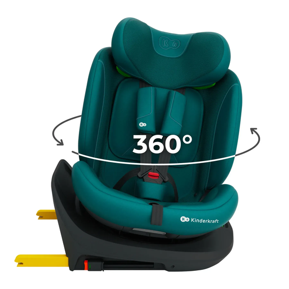 Автокресло Kinderkraft i-Grow 2 Plus i-Size Green