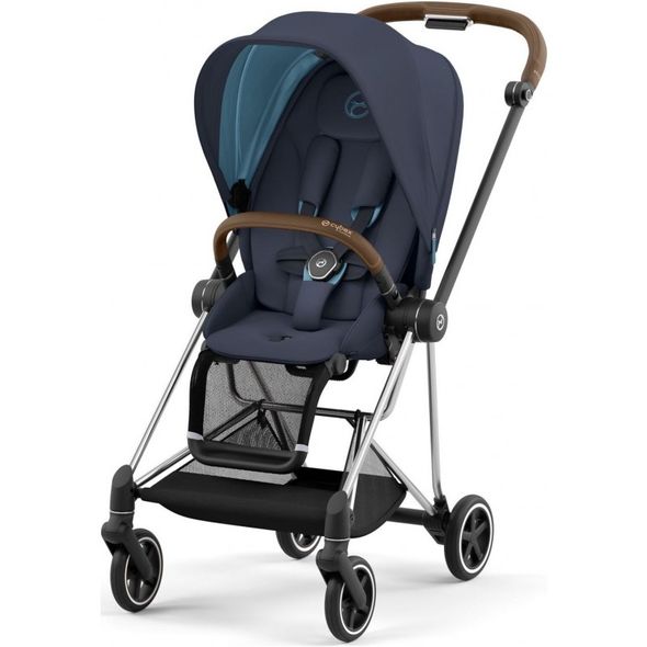 Купити Коляска дитяча 2 в 1 Cybex Mios Lux Dark Navy шасі Chrome Brown 39 589 грн недорого, дешево