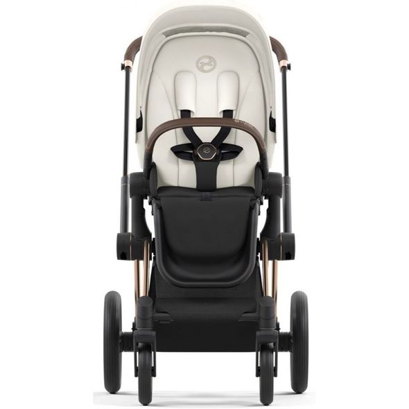 Купити Коляска дитяча 2 в 1 Cybex Priam Off White шасі Rosegold 52 190 грн недорого, дешево