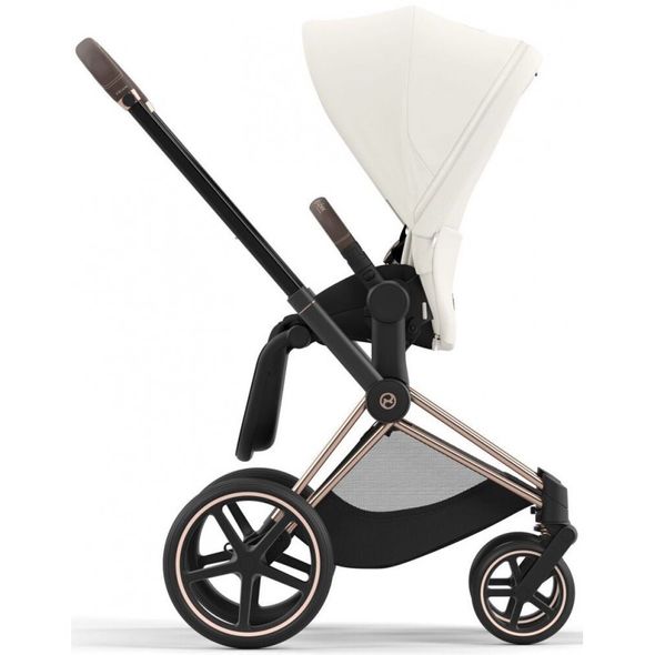 Купити Коляска дитяча 2 в 1 Cybex Priam Off White шасі Rosegold 52 190 грн недорого, дешево