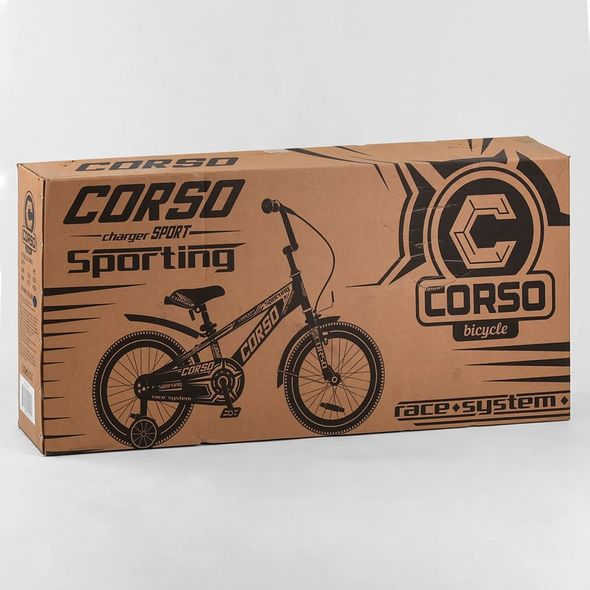 Купити Велосипед дитячий 18" CORSO R-18578 3 368 грн недорого, дешево