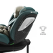 Автокресло Kinderkraft i-Grow 2 Plus i-Size Green