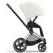 Купити Коляска дитяча 2 в 1 Cybex Priam Off White шасі Rosegold 52 190 грн недорого