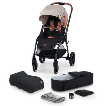 Купить Коляска 2 в 1 Kinderkraft Evolution Cocoon Bird 9 390 грн недорого