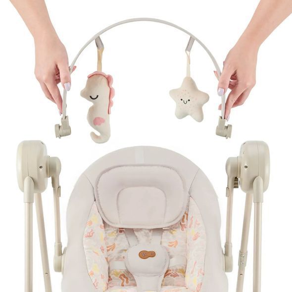 Купить Кресло-качалка Kinderkraft Swingee Beige 3 990 грн недорого