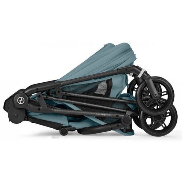 Купити Прогулянкова коляска Cybex Melio Carbon 2026 Stormy Blue 21 900 грн недорого, дешево