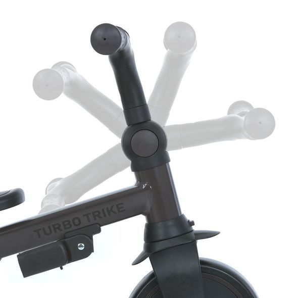 Купить Трехколесный складной велосипед-трансформер Turbo Trike MT 1036 brown 3 650 грн недорого