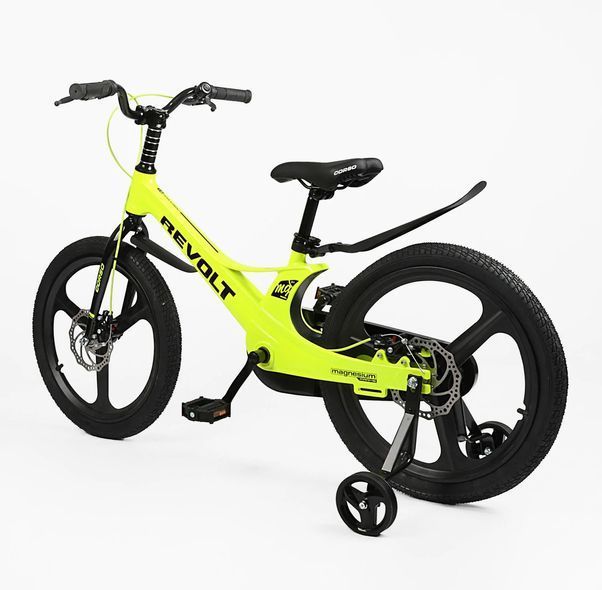 Купити Велосипед дитячий CORSO 20" Revolt RV-20699 (магнієва рама, дискові гальма, допоміжні колеса) 6 127 грн недорого, дешево