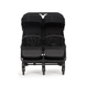Купить Прогулочная коляска для двойни Adamex Alto black 12 999 грн недорого