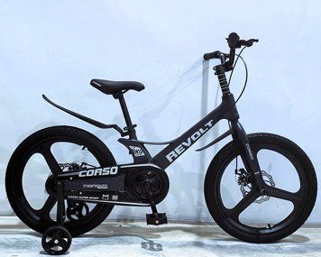 Купить Детский велосипед CORSO 20" Revolt RV-20918 (магниева рама, дисковые томоза, дополнительные колеса) 6 127 грн недорого