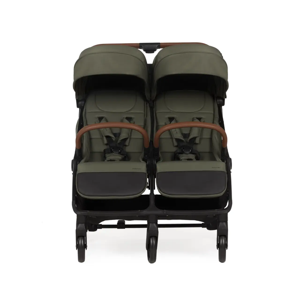 Купить Прогулочная коляска для двойни Adamex Alto dark green 12 999 грн недорого