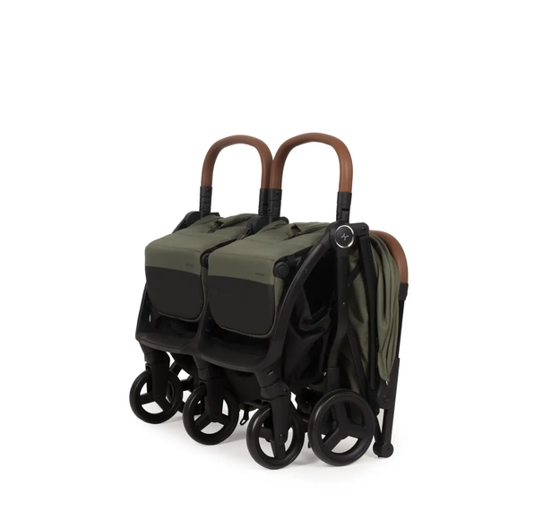 Купить Прогулочная коляска для двойни Adamex Alto dark green 12 999 грн недорого