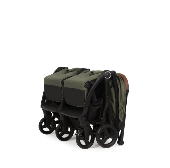 Купить Прогулочная коляска для двойни Adamex Alto dark green 12 999 грн недорого