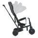 Купить Трехколесный складной велосипед-трансформер Turbo Trike MT 1036 grey 3 600 грн недорого