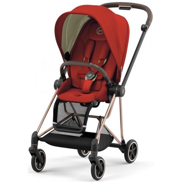 Купити Коляска дитяча 2 в 1 Cybex Mios Lux Autumn Gold шасі Rosegold 38 000 грн недорого, дешево