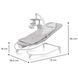 Купить Шезлонг-качалка Kinderkraft Felio 2 Stone Grey 2 690 грн недорого