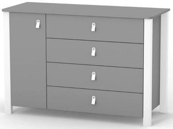Купить Комод Верес Монако 1200 графитовый 9 990 грн недорого