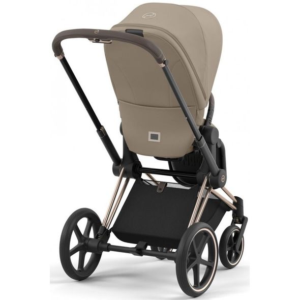 Купити Коляска дитяча 2 в 1 Cybex Priam Cozy Beige шасі Rosegold 53 600 грн недорого, дешево