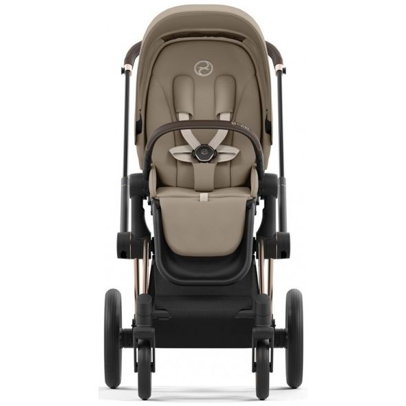 Купити Коляска дитяча 2 в 1 Cybex Priam Cozy Beige шасі Rosegold 53 600 грн недорого, дешево