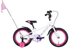 Купити Велосипед дитячий Formula 16" Race білий з рожевим 4 713 грн недорого, дешево